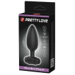 Pretty Love Vibra Butt Plug II (Black)